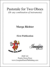 Pastorale for Two Oboes cover